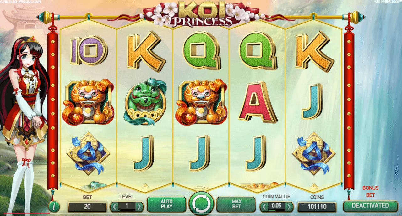 koi princess slot screenshot