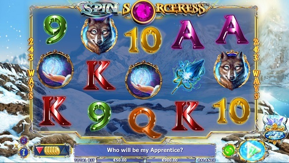 spin sorceress slot screenshot