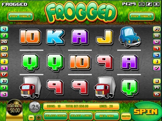 frogged slot screenshot