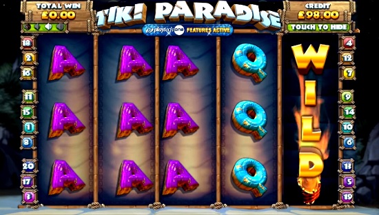 tiki paradise slot screenshot big