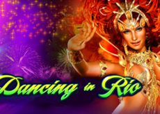 Dancing in Rio slot logo